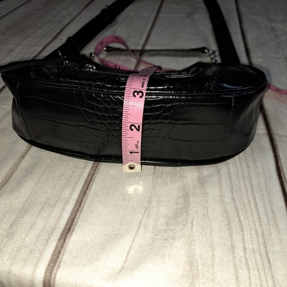 Aldo Croc Print Crossbody Convertible Handbag Purse - Picture 4 of 8